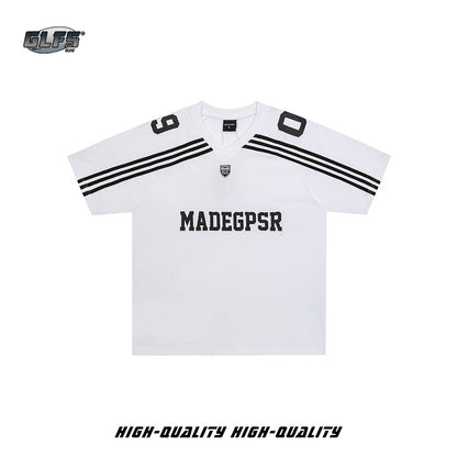 Heavyweight Sporty Ribbed Short Sleeve T-Shirt WN26496