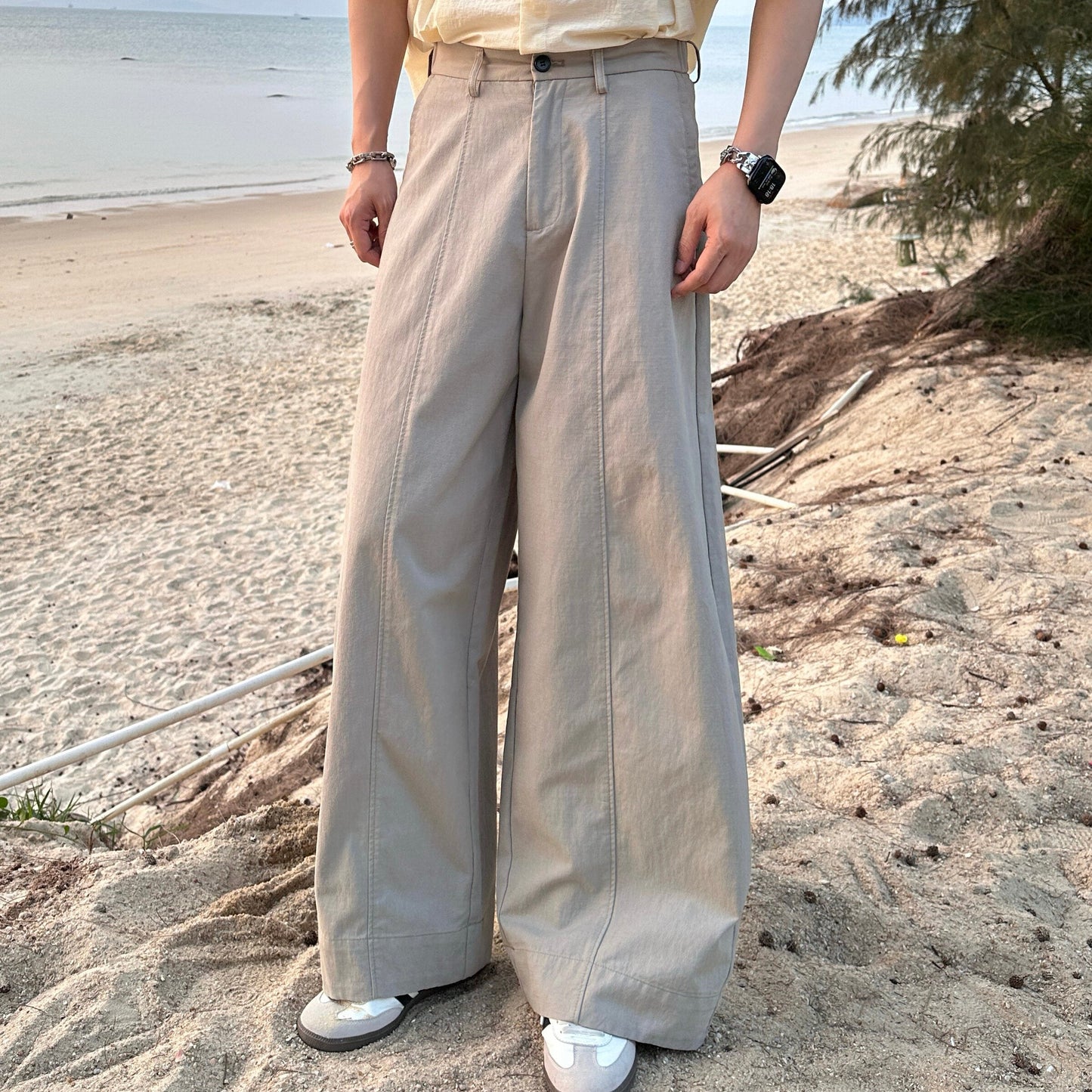 Drape Wide Leg Pants WN25375