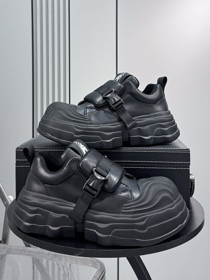 Strap Buckle Chunky Sole Sneakers WN24588
