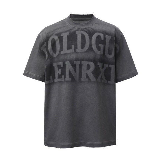 Letter Washed Short Sleeve T-Shirt WN26785