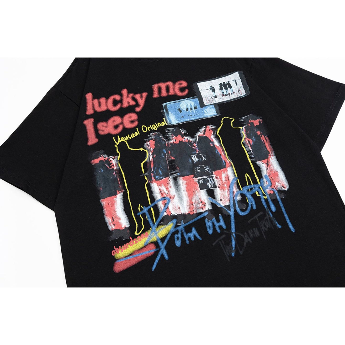 Graphic Print Short Sleeve T-Shirt WN25943