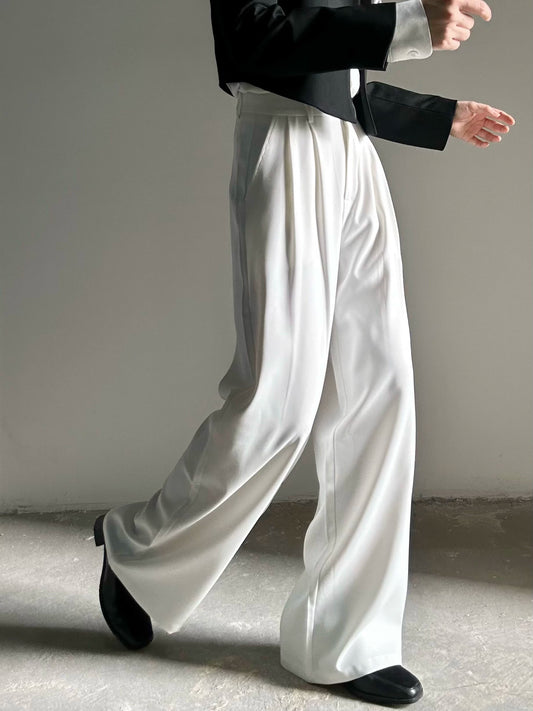 Drape Wide Leg Trousers WN19631