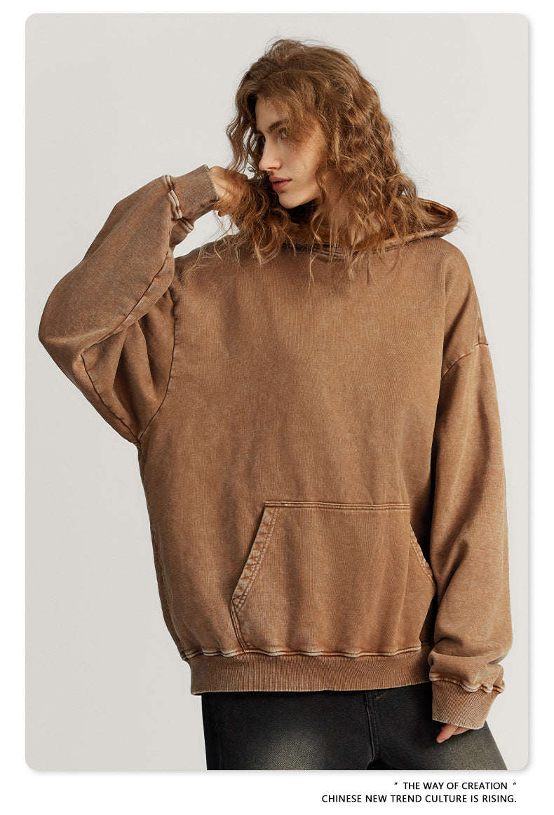 Oversize Washed Hoodie WN6463
