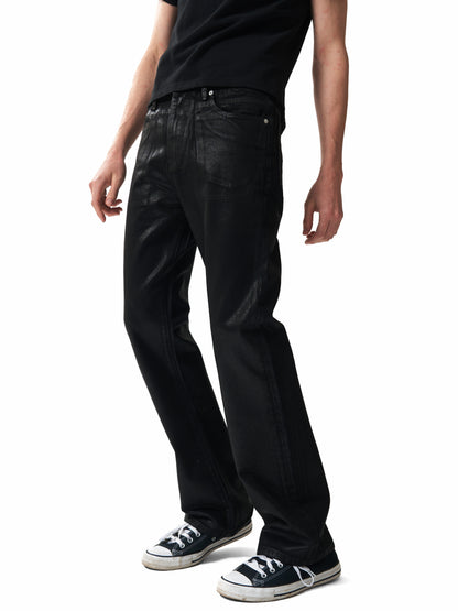 Straight Coated Denim Jeans WN27200