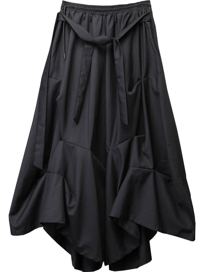 Pleats A-Line Wide Leg Pants WN22585