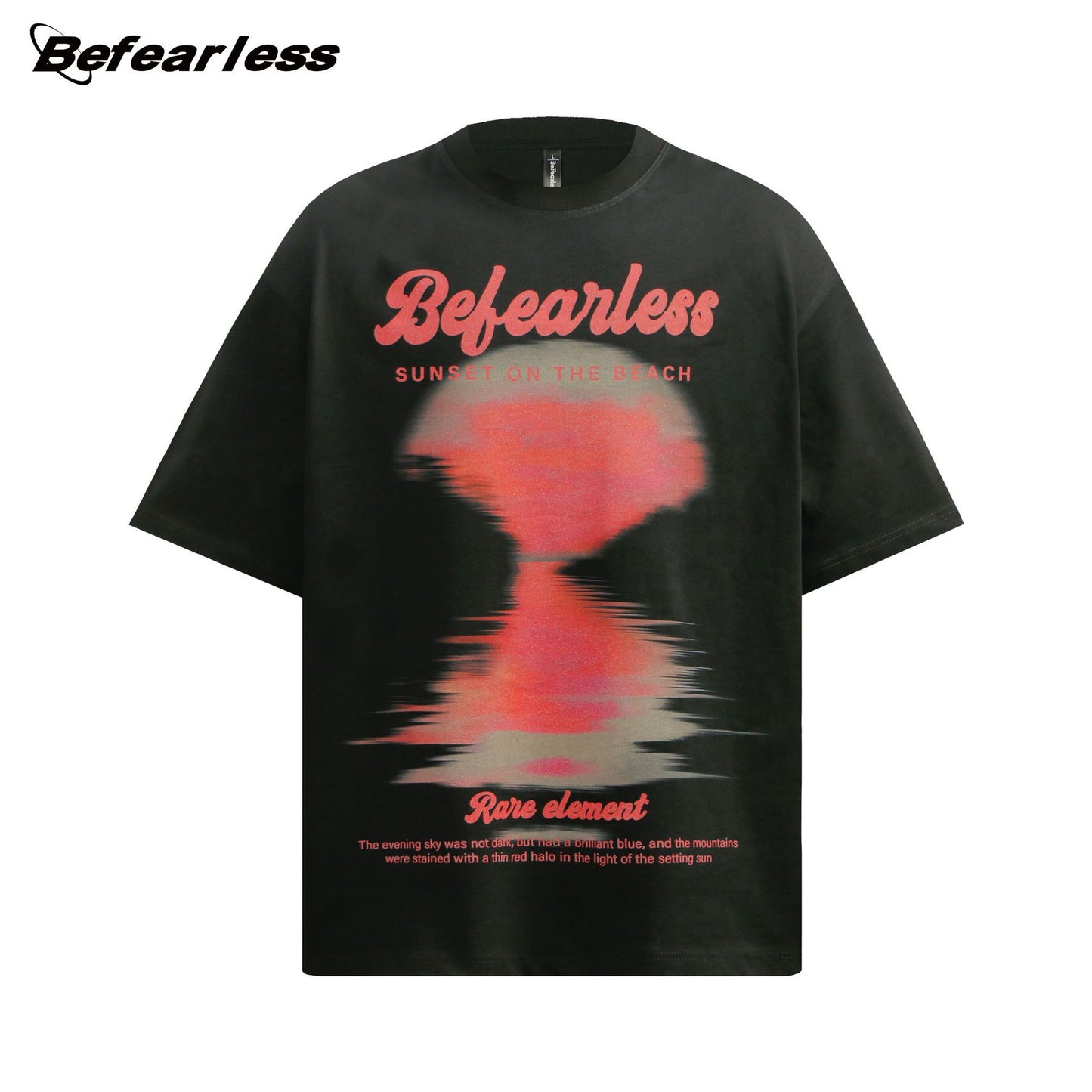 Graphic Letter Print Short Sleeve T-Shirt WN26177