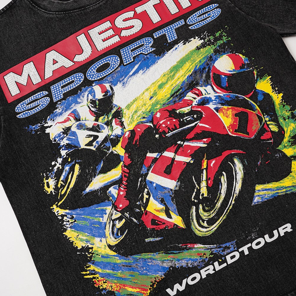 Graphic Art Print Short Sleeve T-Shirt WN27992