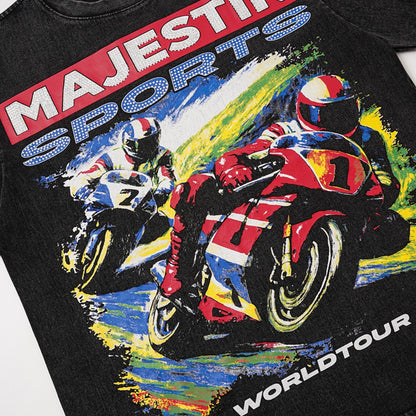 Graphic Art Print Short Sleeve T-Shirt WN27992