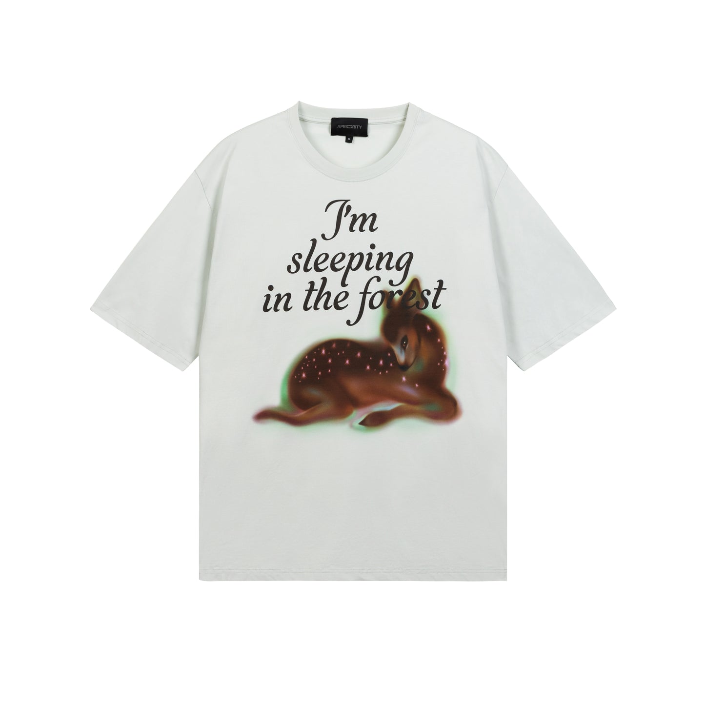 Deer Print Short Sleeve T-Shirt & Tank Top WN19034