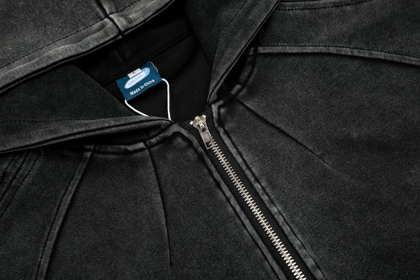 Heavyweight Washed Zipper Hoodie WN25707