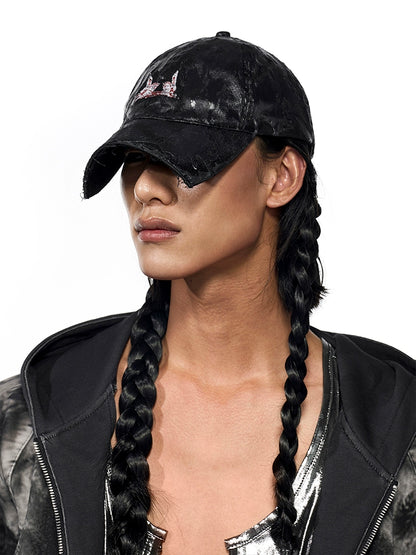 Patch Embroidery Waxed Cap WN18780