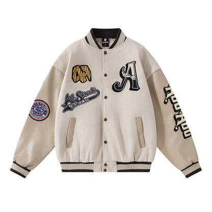 Embroidery Baseball Jacket WN11206