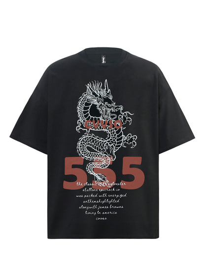 Graphic Letter Print Short Sleeve T-Shirt WN26291