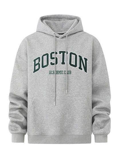 Letter Embroidery Oversize Hoodie WN20237