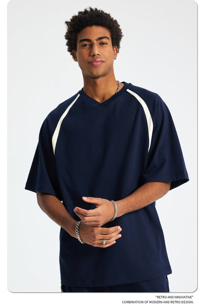 Quick-Dry Breathable Short Sleeve T-Shirt & Half Pants Setup WN16268