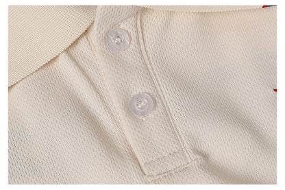 Sporty Polo Collar Short Sleeve T-Shirt WN26487