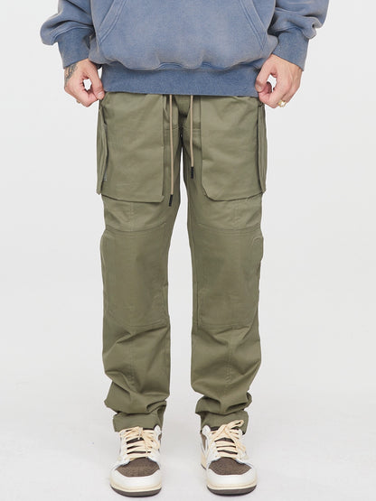 Multi-Pocket Utility Cargo Pants WN12280