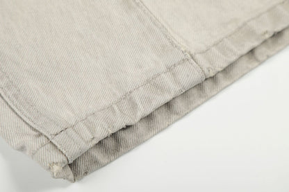 Panel Curved Wide Leg Cargo Pants WN25900