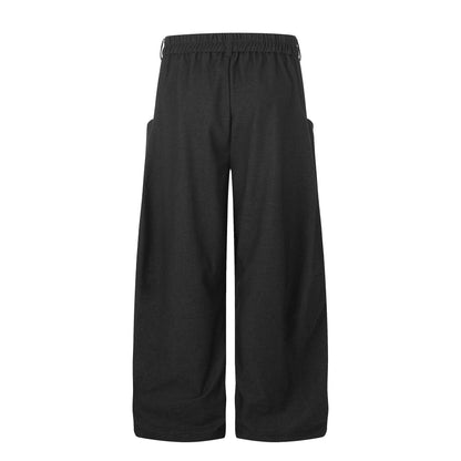 Deconstruction Draped Wide Leg Trousers WN26114