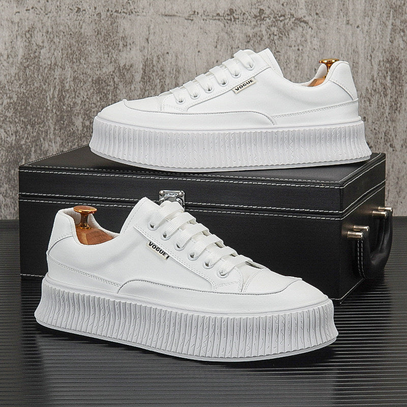 Lace Up Platform Thick Sole Sneakers WN24686