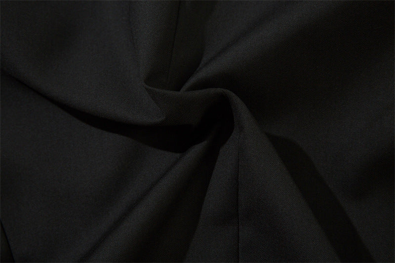 Double-Breasted Wide-Lapel Tailored Jacket WN11115