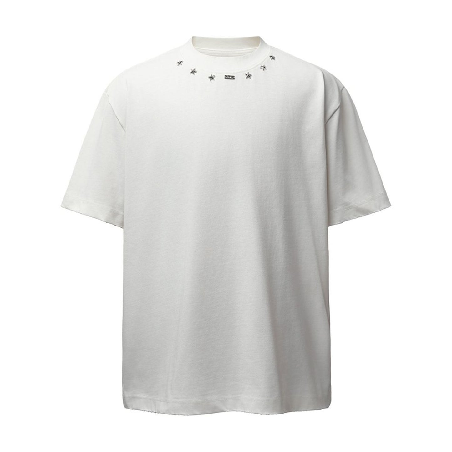 Star Stud Decoration Short Sleeve T-Shirt WN26917