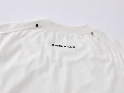Panel Studs Short Sleeve T-Shirt WN26798