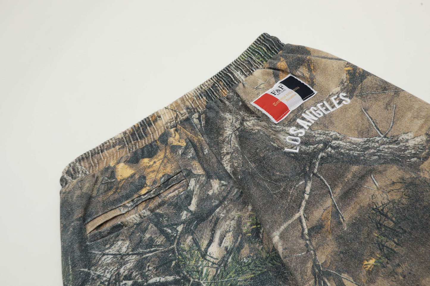 Camouflage Leaf Print Straight Pants WN11501