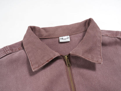 Gradient Design Zipper Jacket WN15540