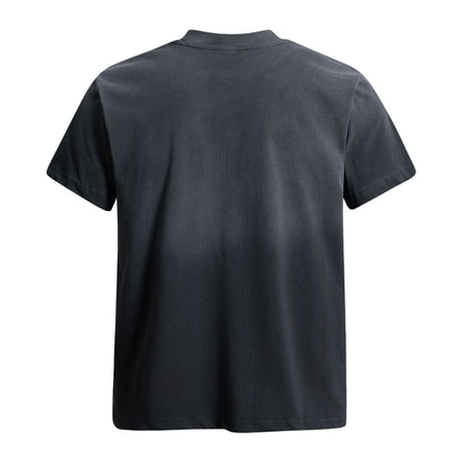 Washed Damage Badge Short Sleeve T-Shirt WN26070