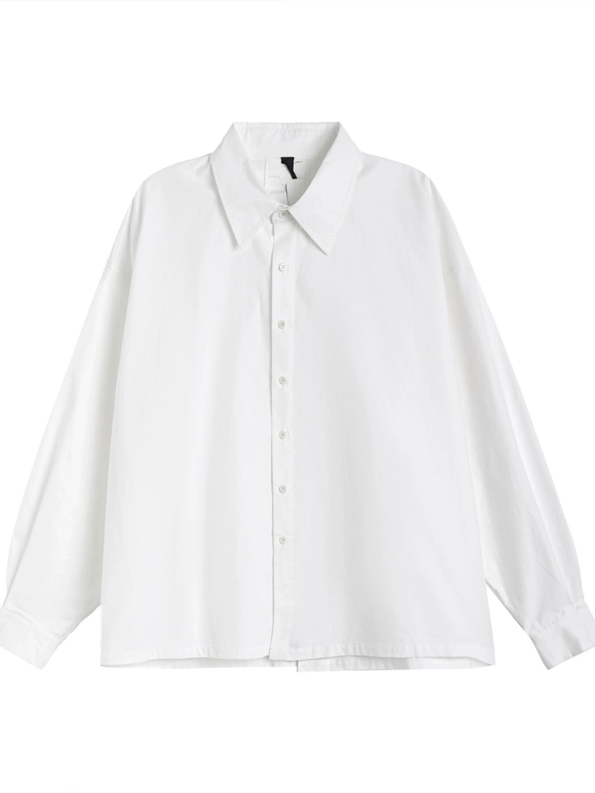 Stitch Design Oversize Long Sleeve Shirt WN13327