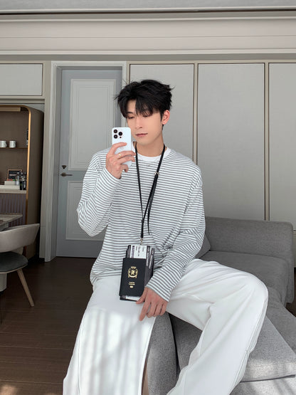 Striped Long Sleeve T-Shirt WN20486