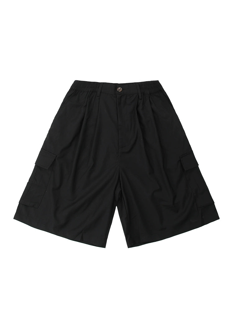 Big Pocket Wide-leg Short Pants WN5679