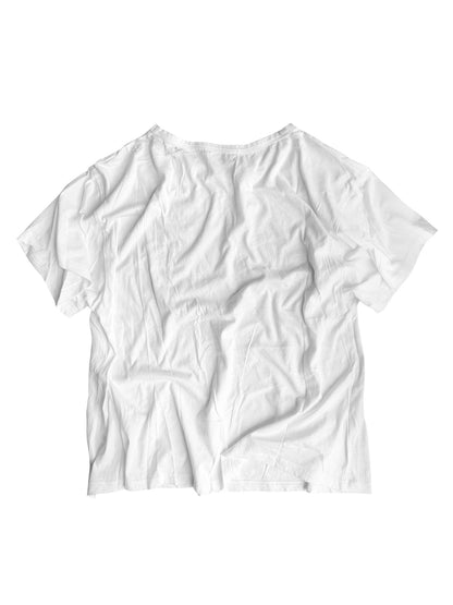 Teeth Graphic Damage Boxy Short Sleeve T-Shirt WN27073