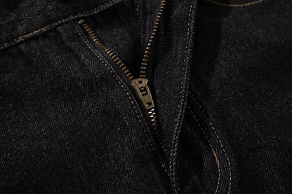 Wide Cargo Denim Half Jeans WN25807