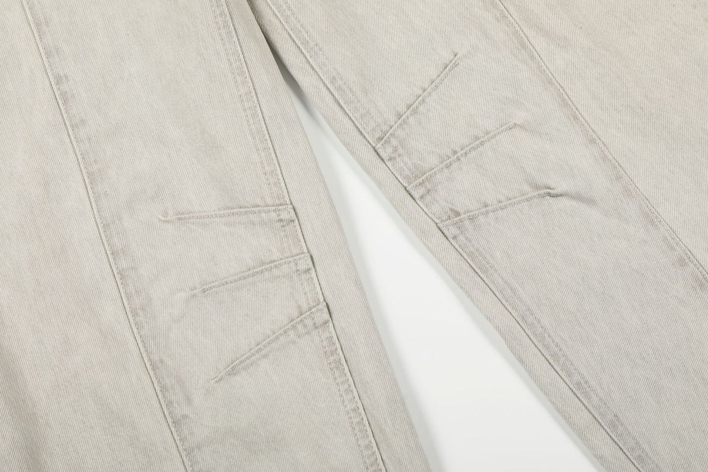 Panel Curved Wide Leg Cargo Pants WN25900