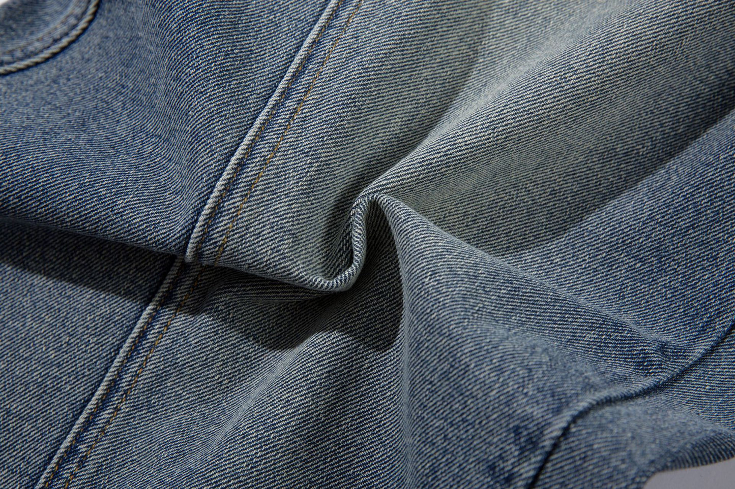 Washed Split-Design Denim Jeans WN13119