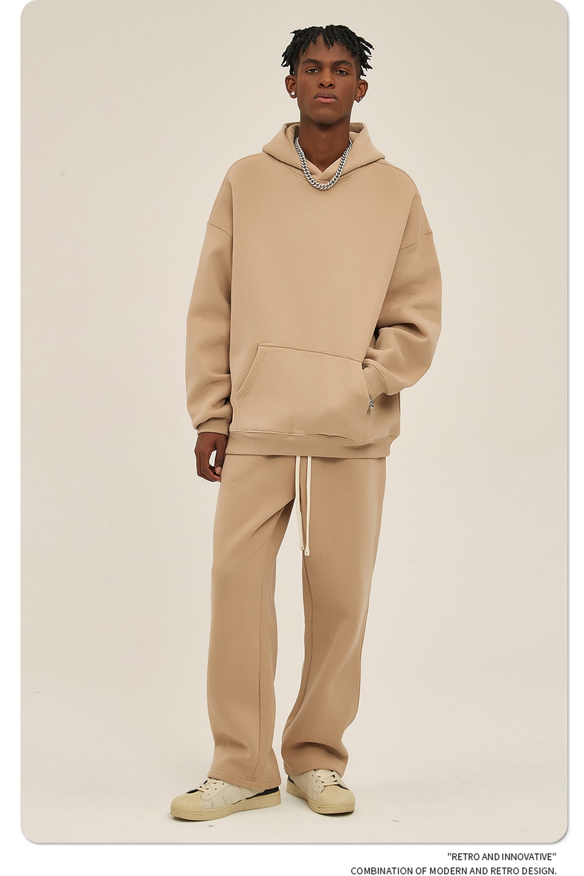Oversize Heavyweight Hoodie & Heavyweight Sweatpants Setup WN6638