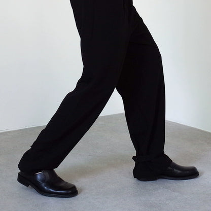 Adjustable Hem Straight Trousers WN21607
