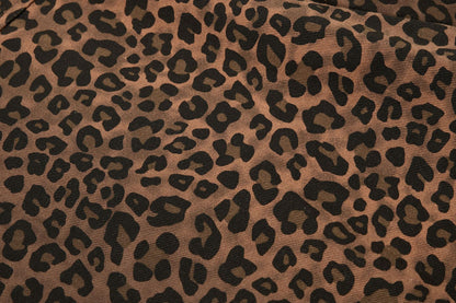 Leopard Heart Patch Short Sleeve Shirt WN25556