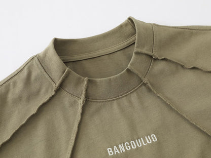 Heavyweight Washed Splice Oversize Short Sleeve T-Shirt WN25747