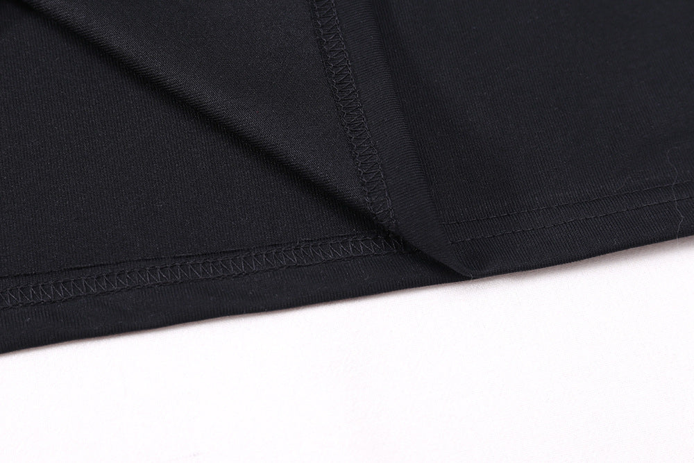 Snake Embroidery Oversize Short Sleeve T-Shirt WN18526