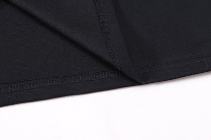 Snake Embroidery Oversize Short Sleeve T-Shirt WN18526