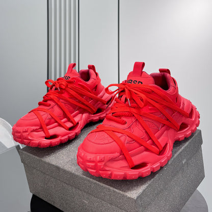Thick Sole Lace-Up Sneakers WN24727