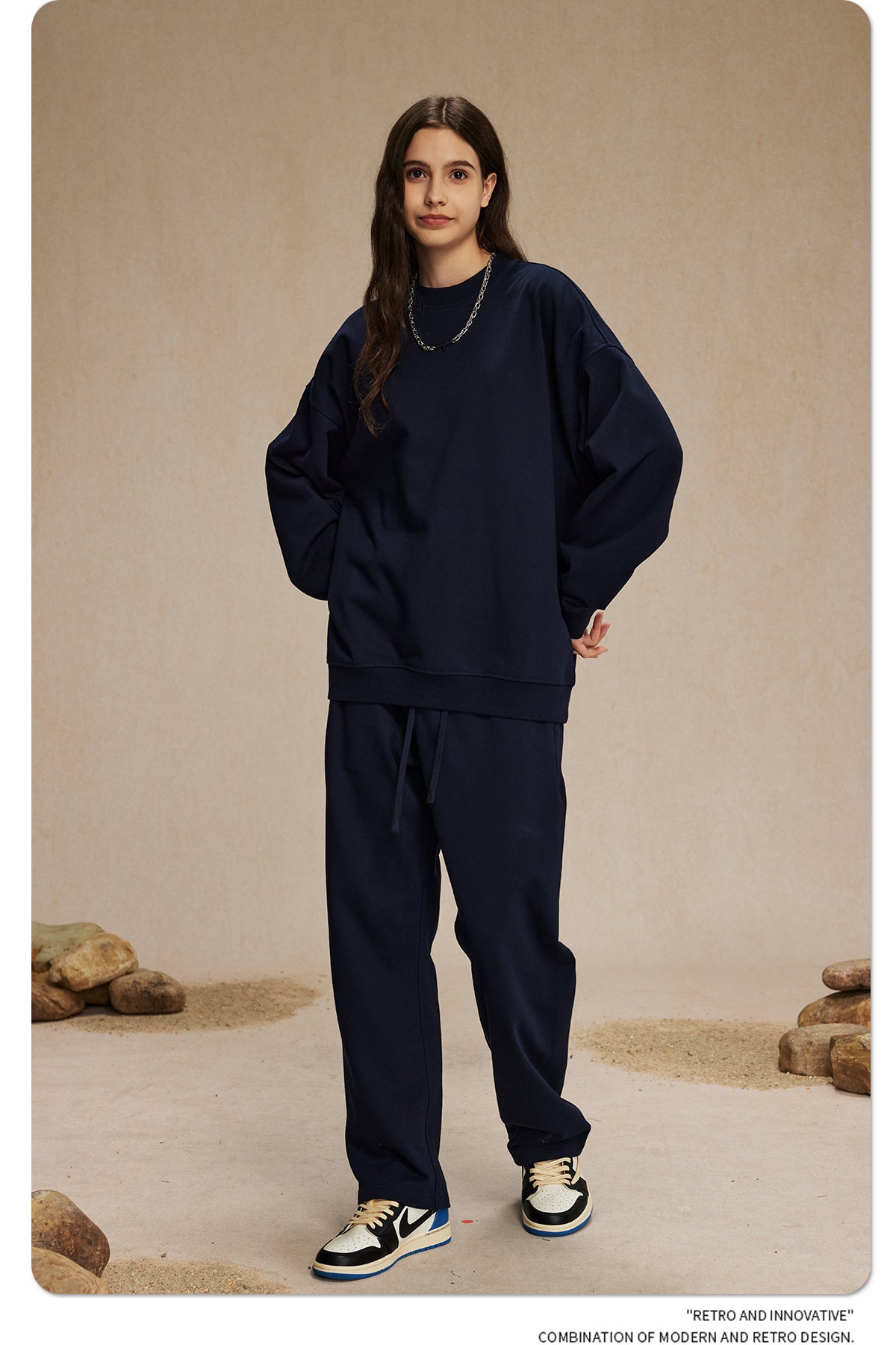 Oversize Crewneck Sweatshirt WN9972