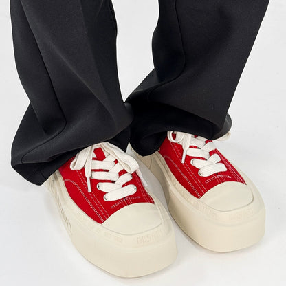 Color Block Design Canvas Sneakers WN19125