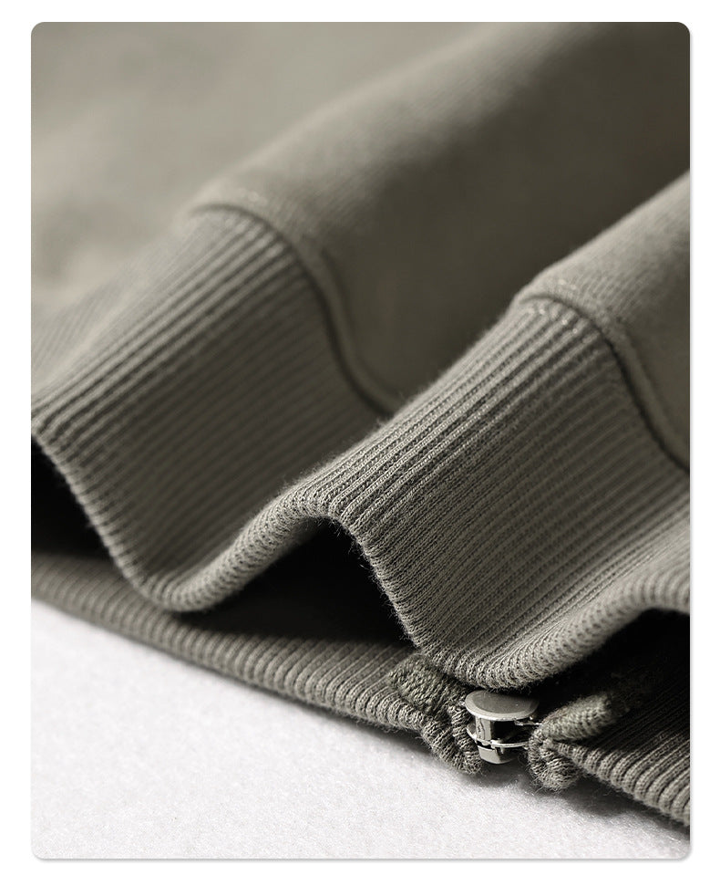 Oversize Heavyweight Zipper Hoodie & Heavyweight Sweatpants Setup WN6640