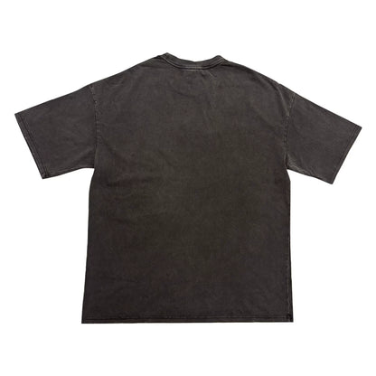 Graffiti Print Short Sleeve T-Shirt WN18740