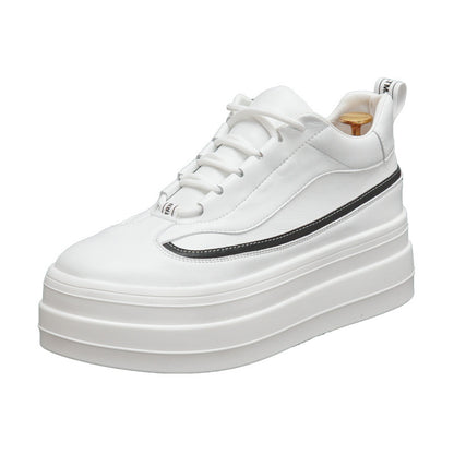 Thick-Sole Height-Increasing Skate Sneakers WN24756