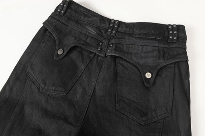 Wash Tapered Full-Length Denim Jeans WN25666